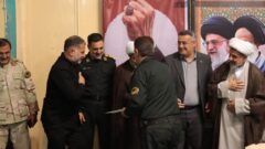 آغاز هفته انتظامی با تقدیر از افسران نمونه در گنبدکاووس